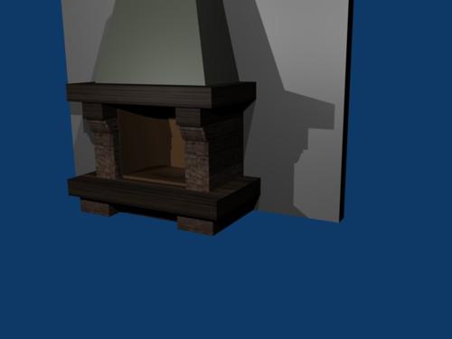 synthercat Vfx example fireplace preview image